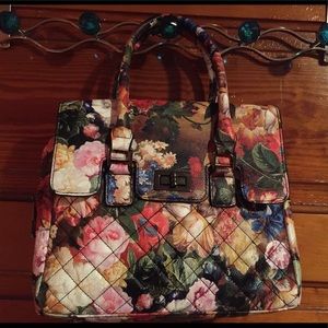 Madden Girl Beaux Floral Print Crossbody Bag